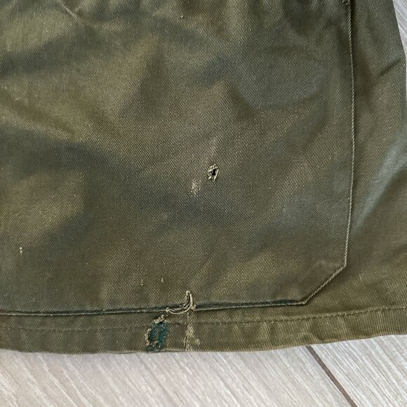 Vintage 50s 60s 10-X 10X Military Stencil Hunting Shooting Jacket Size 42 Small - Picture 6 of 10